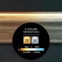 EShine White Finish LED Dimmable Under Cabinet Lighting - Extra Long 40 Inch Panel, Hand Wave Activated - Touchless Dimming Control, Cool White (6000K)
