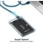 SABRENT 2.5-Inch SATA to USB 3.0 Tool-Free Clear External Hard Drive Enclosure [Optimized for SSD, Supports UASP SATA III] (EC-OCUB)