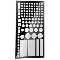 LightDims White Dims - Light Dimming LED Covers for White colored Baby Monitors, Smoke Alarms, Electronics and Appliances and more. Dims 80-90% of Light, in Minimal Packaging.