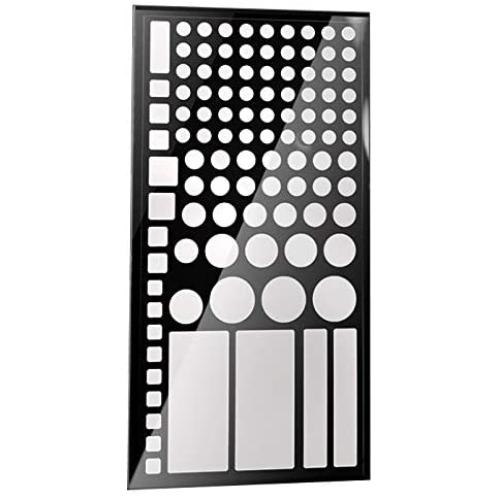 LightDims White Dims - Light Dimming LED Covers for White colored Baby Monitors, Smoke Alarms, Electronics and Appliances and more. Dims 80-90% of Light, in Minimal Packaging.
