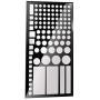 LightDims White Dims - Light Dimming LED Covers for White colored Baby Monitors, Smoke Alarms, Electronics and Appliances and more. Dims 80-90% of Light, in Minimal Packaging.