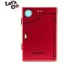 Funlab Premium Game Card Case for Nintendo Switch, Portable Aluminum Games Storage with 6 Cards Holder for Travel Carrying – Red