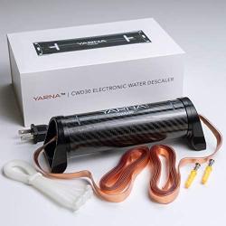 Capacitive Water Descaler System - Alternative Water Softener Salt Free for Whole House, Reduces the effects of Limescale and Rust formation [CWD30, Max 2'' Pipe]