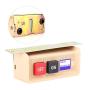 AC 380/220V Sewing Machine Power Switch Box 10A ON/Off Push Button Switch for Industrial Sewing Machine Motor
