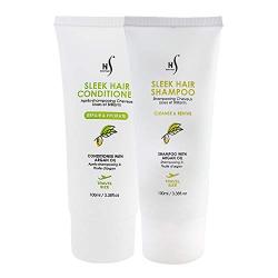 Herstyler Argan Oil Shampoo Conditioner Set - Moisturizing for Healthy Hair