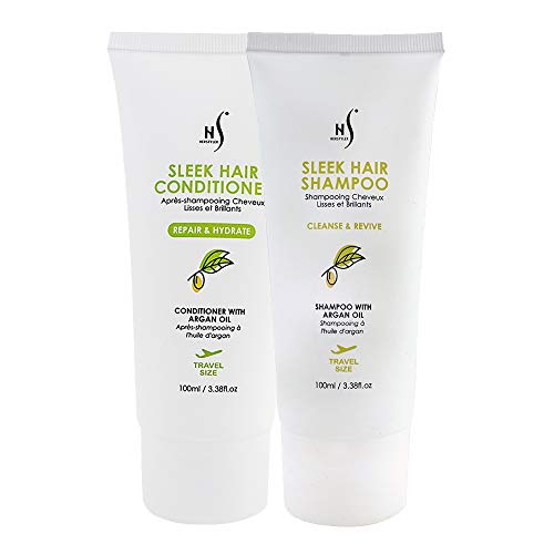 Herstyler Argan Oil Shampoo Conditioner Set - Moisturizing for Healthy Hair