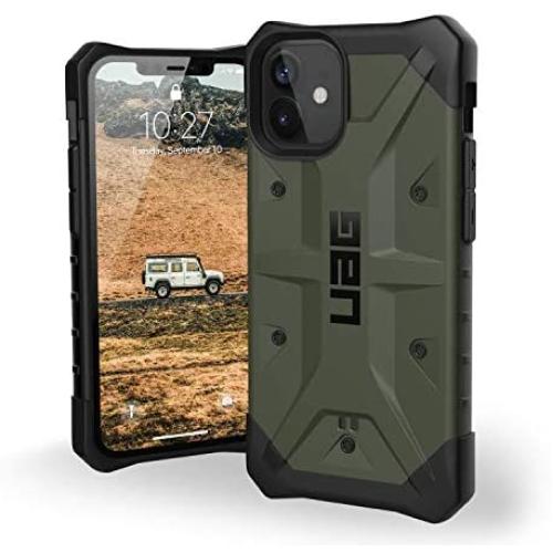 URBAN ARMOR GEAR UAG Designed for iPhone 12 Mini Case [5.4-inch screen] Rugged Lightweight Slim Shockproof Pathfinder Protective Cover, Olive