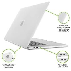 Moshi iGlaze Hardshell Case for MacBook Pro 15-inch 2019/2018/2017/2016 (Thunderbolt 3/USB-C), MacBook Cover, Scratch Protection, Easy Installation and Removal, Good Heat Dissipation, Stealth Clear