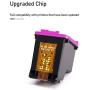 ESTON Remanufactured Replacements for HP 64XL Black & Tri-Color Ink Cartridges, 2 Cartridges (N9J91AN N9J92AN) for HP Envy Photo 6252 6255 6258 7155 7158 7164 7855