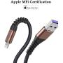 (2pack) iPhone Charger 3ft for Apple MFi Certified, Lightning Cable 3 feet Charging Cables, Fast iPhone USB Cord for iPhone 11/11Pro/11Max/ X/XS/XR/XS Max/8/7/6/5S/SE/iPad Mini Air (Brown)