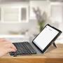 Fintie Keyboard Case for Samsung Galaxy Tab S6 10.5'' 2019 (Model SM-T860/T865/T867), [Patented S Pen Slot Design] Folio Stand Cover with Removable Wireless Bluetooth Keyboard, Love Tree