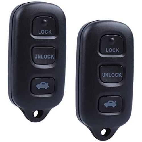 2 Pack Key Fob fits 1998-2004 Toyota Avalon Keyless Entry Smart Remote (HYQ12BAN HYQ12BBX w/Panic)