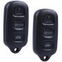 2 Pack Key Fob fits 1998-2004 Toyota Avalon Keyless Entry Smart Remote (HYQ12BAN HYQ12BBX w/Panic)