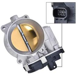 Throttle Body Assembly Compatible with 07 08 Chevy Suburban 1500 2500 LS, LT, LTZ 6.0L V8 05-09 GMC Envoy Denali 5.3L V8 Replacement for 12572658 12580760