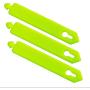 ELFRhino Cord Organizer Cable Straps Clips Wire Ties Charging Cord Power Cord Earphone Headphone Wrap Winder Holder Keeper Manager Management(Set of 3, Green)