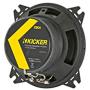 KICKER CS Series CSC4 4 Inch Car Audio Speaker with Woofers, Yellow (2 Pack)