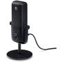 Elgato Wave:3 – USB Condenser Microphone and Digital Mixer for Streaming, Recording, Podcasting - Clipguard, Capacitive Mute, Plug & Play for PC / Mac