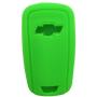 New Green 4 Buttons Key Cover for Flip Folding Key Case Cover Silicone cover for 2010 2011 2012 2013 2014 Camaro