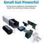 60W USB-C Wall Charger, Portable Laptop/Phone USBC Power Travel Adapter, Compatible with iPhone 12 / MacBook Pro & Air 13 inch/iPad Pro, USB PD, Charge Fast, Small, Intl Plug [60C]
