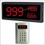 SHIHUI 3 Number Big Display Voice Number Call Host Number Keypad Caller Queue Wireless Calling System Number Call 999-Channel for Restaurant Hospital Fast Food Shop Kitchen Call