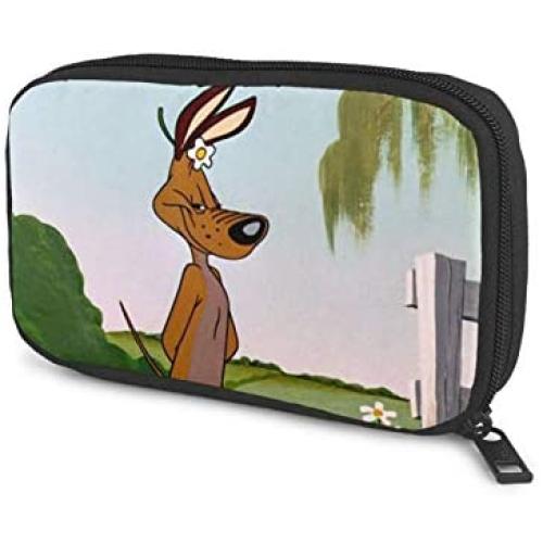 Hxuedan Charlie Dog Looney Tunes The Data Cable Storage Bag is A Portable and Independent Design SuitableVFor Travelers to Place The Data Cable, Earphone and Electronic Product Data Cable Storage Bag