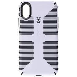 Speck Products CandyShell Grip iPhone XR Case, White/Black