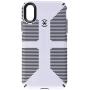 Speck Products CandyShell Grip iPhone XR Case, White/Black