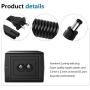 SHNITPWR 24V 3A DC Power Supply Adapter AC 100V~240V to DC 24 Volt 3 Amp 72W Converter Transformer 5.5x2.5mm Plug for 5050 3528 LED Strip Light 3D Printer LED Driver CCTV Security System LCD Monitor