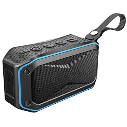 ATG Rugged Mini Wireless Speaker with Bike Handlebar Mount - Take your Music on a Bicycle | IPX7 Waterproofing