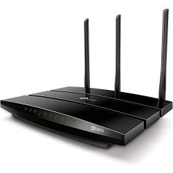 TP-Link AC1900 Smart WiFi Router (Archer A9) - High Speed MU-MIMO Wireless Router, Dual Band, Gigabit, VPN Server, Beamforming, Smart Connect, Works with Alexa, Black