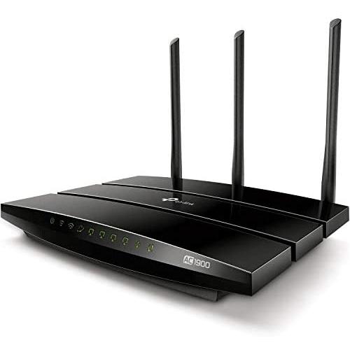 TP-Link AC1900 Smart WiFi Router (Archer A9) - High Speed MU-MIMO Wireless Router, Dual Band, Gigabit, VPN Server, Beamforming, Smart Connect, Works with Alexa, Black