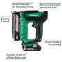 Metabo HPT NP18DSALM 18V Cordless 1-3/8 in. 23-Gauge Pin Nailer Kit
