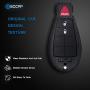 ECCPP M3N5WY783X 1X Replacement Uncut 433MHz Keyless Entry Remote Key Fob for C hrysler 300 Town & Country/for D odge Durango Challenger Charger Journey Grand Caravan/for V olkswagen Routan IYZ-C01C
