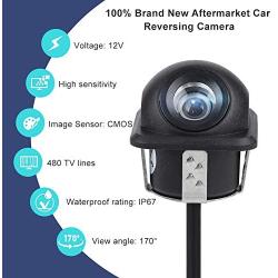 Car Rear View Reverse/Reversing Parking Backup Camera HD 170° Viewing Angle Waterproof Car Backup/Front/Side View Backup Camera