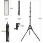 Bi-Color LED Video Filming Light with Tripod Stand 240x2 SMD Lamp Beads CRI 96+ 3200K~6000K Dimmable LED Soft Metal Shell Lighting Kit for Studio,YouTube,Product Photography,Video Shooting (2 Packs)