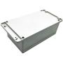 BestTong Junction Box ABS Plastic Dustproof Waterproof IP65 Universal Electrical Boxes Project Enclosure with Fixed Ear Grey 7.9 x 4.7 x 2.9 Inches 200mmx120mmx75mm
