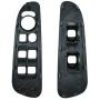 Window Switch Bezel Fits for Dodge Ram 1500 2500 3500 2002-2010, Driver Passenger Side Master Panel Door Gray OEM Replacement 5HZ71XDVAD 5HZ71XDVAE 68171680AA 56049805AB 641-00653L