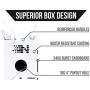 Next 16/2 Speaker Wire - 16 AWG/Gauge 2 Conductor - UL Listed In Wall (CL2/CL3) and Outdoor/In Ground (Direct Burial) Rated - Oxygen-Free Copper (OFC) - 500 Foot Bulk Cable Pull Box -  White