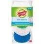Scotch-Brite Non-Scratch Plastic Scrubbing Pads, 3 Scrubbing Pads, Cleans Dishes Without Scratching