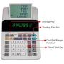 Sharp El-1501 Compact Cordless Paperless Large 12-Digit Display Desktop Printing Calculator That Utilizes Printing Calculator Logic