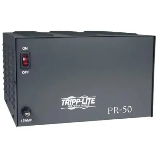 Tripp Lite PR50 DC Power Supply 50A 120V AC Input to 13.8 DC Output TAA GSA