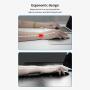 Mouse Wrist Rest Pad Padded PU Memory Foam Hand Rest Support for Office, Computer, Laptop, Mac Typing and Wrist Pain Relief and Repair (5.12 inch）