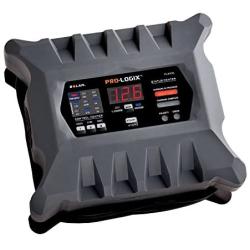 Clore Automotive PL2310 10-Amp Fully-Automatic Smart Charger, 6V and 12V Battery Charger, Battery Maintainer, and Battery Desulfator with Temperature Compensation