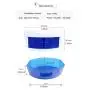 UV Sterilizer Disinfection Cabinet Ozone Disinfect for Nail Art Equipment Tool Manicure Portable Nail Disinfection Box Hairdressing Tool, Smart Phone, Barber Scissors Salon Spa Towel