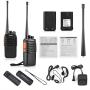 Seodon Walkie Talkies for Adults Long Range with One Extra Battery for Each Radio Rechargeable 4 Pack 2 Way Radio Up to 5 Miles Range in The Open Filed Two Way Radios Long Distance Walky Talky
