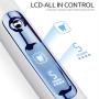 Lebond V2 Electric Toothbrush, 【UPDATE GRADE】15 Brushing Levels 6 Replacement Heads Sonic Toothbrush Power Rechargeable Kids Toothbrush with Automatic Timer, LCD Display for Adult, Travel, Blue Lebond V2 Electric Toothbrush, 【UPDATE GRADE】15 Brushing Levels 6 Replacement Heads Sonic Toothbrush Power Rechargeable Kids Toothbrush with Automatic Timer, LCD Display for Adult, Travel, Blue