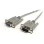 StarTech.com 6ft Straight Through Serial Cable - DB9 M/F (MXT100) Gray - M/F
