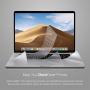UPPERCASE GhostCover Premium Ultra Thin Keyboard Cover Protector Compatible with 2019+ MacBook Pro 16'' & 2020+ MacBook Pro 13'', with Intel or Apple Silicon M1 Chip, Latest Generation