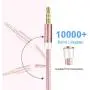 3.5mm Audio Cable, CableCreation 3.5mm Male to Male Auxiliary Stereo Cable Compatible with Car, Headphones, Tablets, iPhone, Microsoft Surface Dock, Priva III & More, [1.5 ft / 0.4M ] Rose Gold
