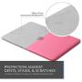 Kuzy Compatible with MacBook Pro 13 inch Case 2020 2019 2018 2017 2016 Release A2338 M1 A2289 A2251 A2159 A1989 A1706 A1708, Non-Slip, Fully Vented Plastic Hard Shell Cover for MacBook Pro, Pink